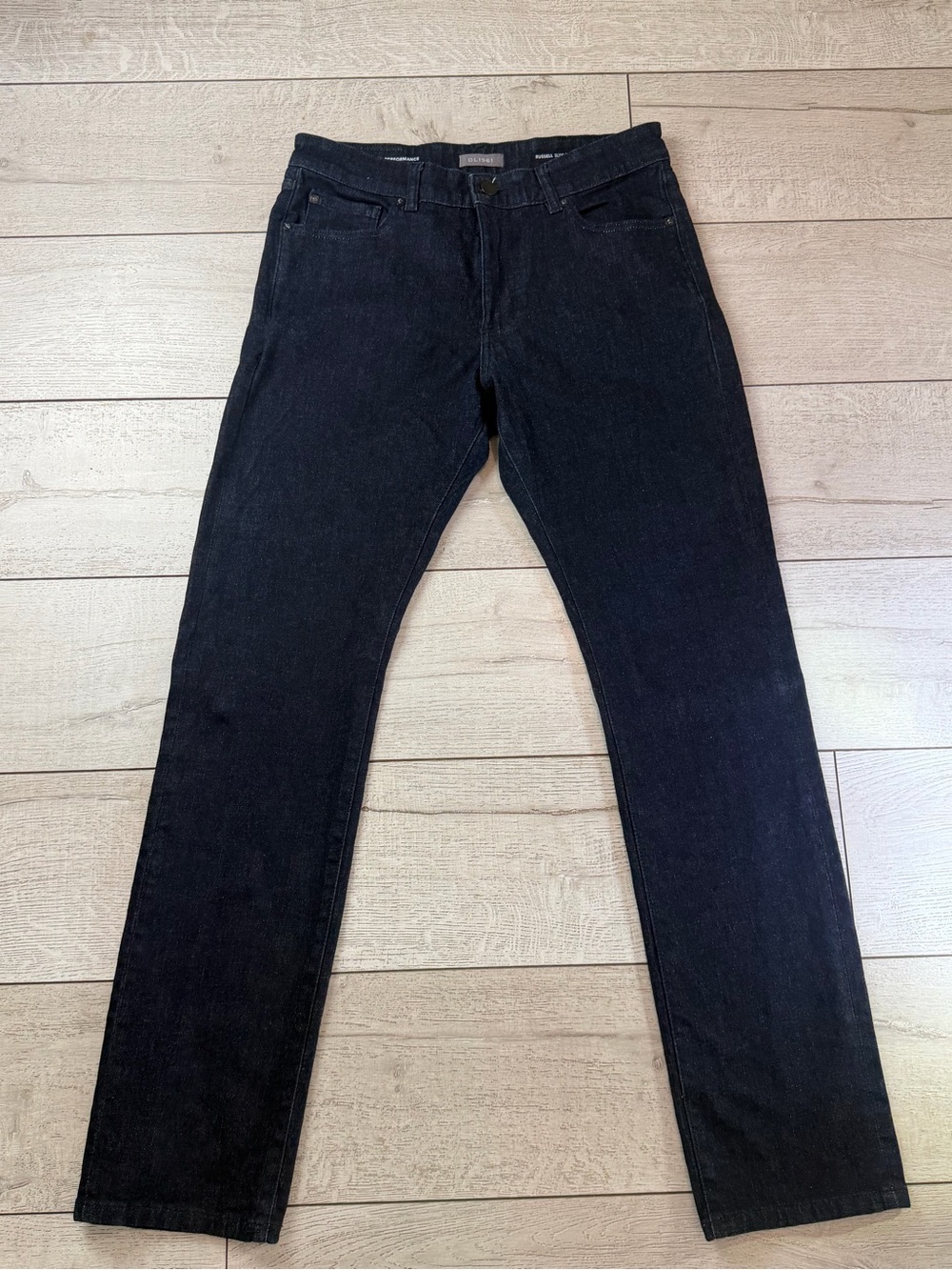 DL1961 Russell Slim Straight Performance Jeans Dark Wash Men’s 33x34